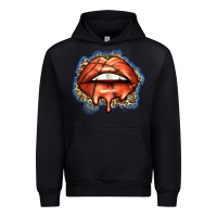 Foreset Green basketball lips Urban Hoodie - Zillion Design Studio