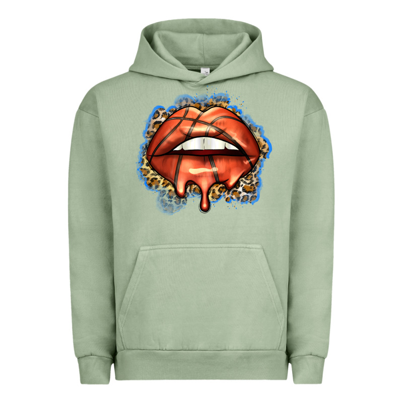Basketball Lips Urban Hoodie by Zillion Design Studio | Teevron
