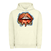 Pigment Pistachio basketball lips Urban Hoodie - Zillion Design Studio