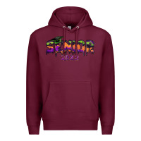 Burgundy senior 2022 halloween Premium Hoodie - RanaPortraitStore