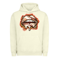 Pigment Pistachio baseball lips Urban Hoodie - Zillion Design Studio