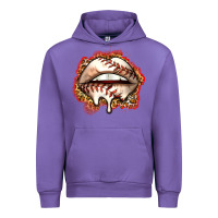 Tulip baseball lips Urban Hoodie - Zillion Design Studio