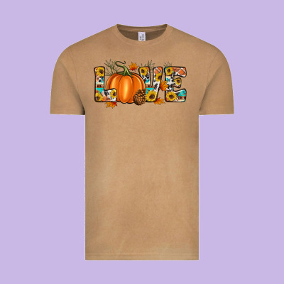 Fall Love Vintage Tee Designed By Artiststas