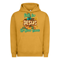 Pigment Peanut Butter Fall for Jesus He Never Leaves Urban Hoodie - texasbilliewilder