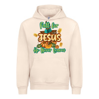 Sandshell Fall for Jesus He Never Leaves Urban Hoodie - texasbilliewilder