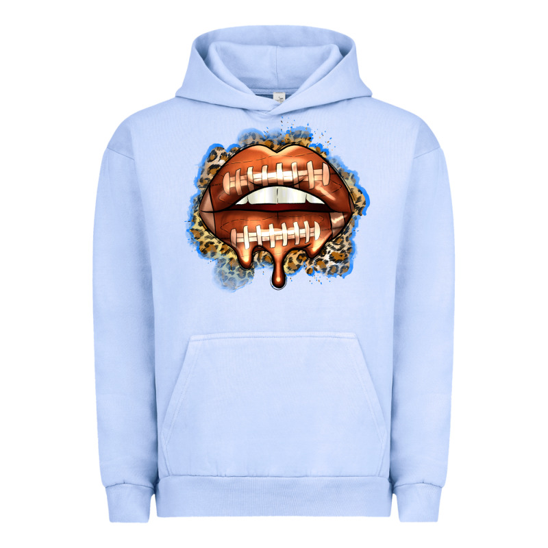 American Football Lips Urban Hoodie by Zillion Design Studio | Teevron