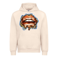 Sandshell american football lips Urban Hoodie - Zillion Design Studio