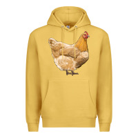 Antique Gold chicken Premium Hoodie - RanaPortraitStore