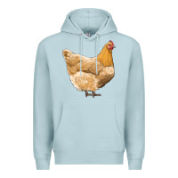 Blue Mist chicken Premium Hoodie - RanaPortraitStore