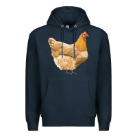 Navy chicken Premium Hoodie - RanaPortraitStore