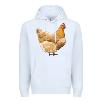 White chicken Premium Hoodie - RanaPortraitStore