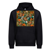 Black fall cowhide highland cow tumbler Urban Hoodie - RanaPortraitStore