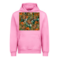 Fuchsia Pink fall cowhide highland cow tumbler Urban Hoodie - RanaPortraitStore
