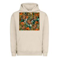 Pigment French Oak fall cowhide highland cow tumbler Urban Hoodie - RanaPortraitStore