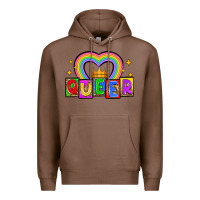 Chestnut queer Premium Hoodie - Zillion Design Studio