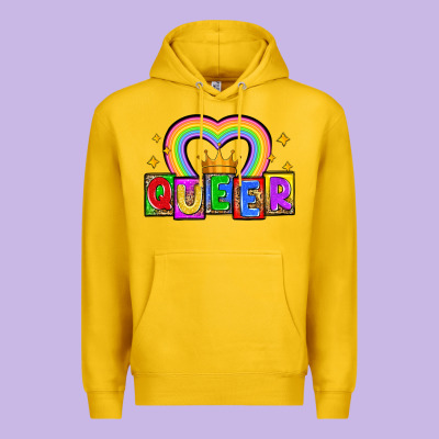 Queer Premium Hoodie Designed By Zillion Design Studio