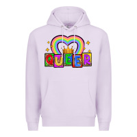 Lilac queer Premium Hoodie - Zillion Design Studio