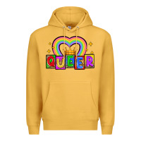 Mustard queer Premium Hoodie - Zillion Design Studio
