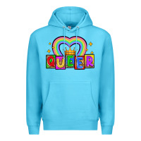 Ocean Blue queer Premium Hoodie - Zillion Design Studio