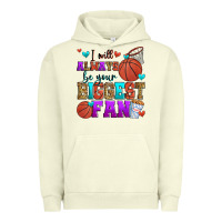 Pigment Pistachio i will always be your biggest fan basketball Urban Hoodie - Zillion Design Studio