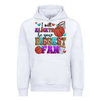 White i will always be your biggest fan basketball Urban Hoodie - Zillion Design Studio