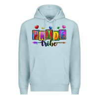 Blue Mist pride tribe Premium Hoodie - Zillion Design Studio