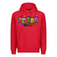 Red pride tribe Premium Hoodie - Zillion Design Studio