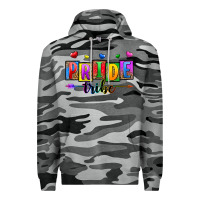 Slate Camo pride tribe Premium Hoodie - Zillion Design Studio