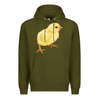 Army Green chick Premium Hoodie - RanaPortraitStore