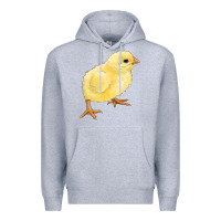 Heather Grey chick Premium Hoodie - RanaPortraitStore