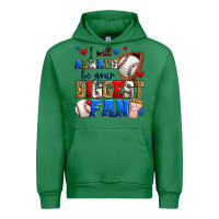 Emerald i will always be your biggest fan baseball Urban Hoodie - Zillion Design Studio
