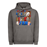 Pigment Tornado i will always be your biggest fan baseball Urban Hoodie - Zillion Design Studio