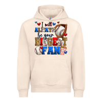 Sandshell i will always be your biggest fan baseball Urban Hoodie - Zillion Design Studio