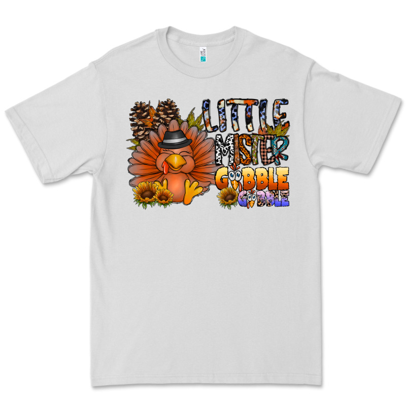 Little Mister Gobble Gobble Premium Tee by CowhideDigitalArt | Teevron
