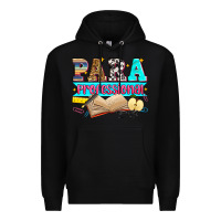 Black paraprofessional Premium Hoodie - Zillion Design Studio