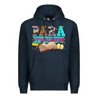 Navy paraprofessional Premium Hoodie - Zillion Design Studio