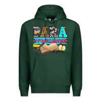 Sports Green paraprofessional Premium Hoodie - Zillion Design Studio