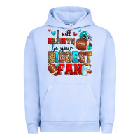 Pigment Grape Ice i will always be your biggest fan american footbal Urban Hoodie - Zillion Design Studio