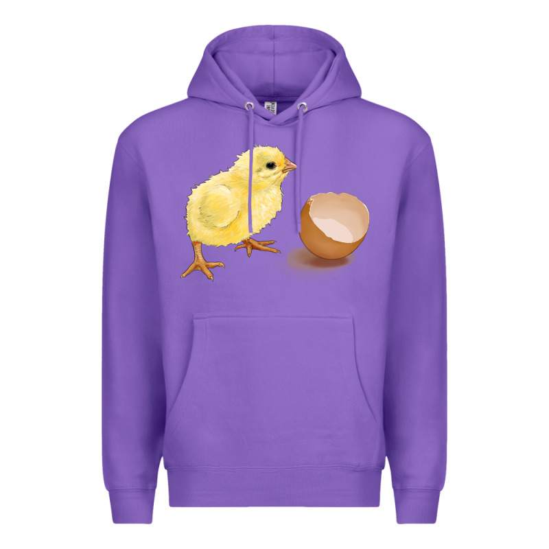 Chick With Egg Premium Hoodie by RanaPortraitStore | Teevron