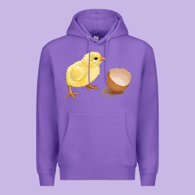 Chick With Egg Premium Hoodie Designed By Ranaportraitstore