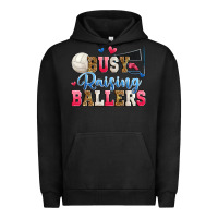 Pigment Black busy raising ballers volleyball Urban Hoodie - Zillion Design Studio