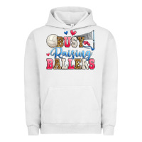 Pigment Lunar Rock busy raising ballers volleyball Urban Hoodie - Zillion Design Studio
