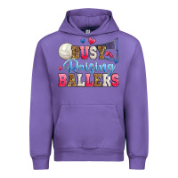 Tulip busy raising ballers volleyball Urban Hoodie - Zillion Design Studio