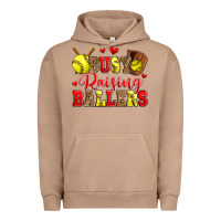 Pigment Burro busy raising ballers softball Urban Hoodie - Zillion Design Studio