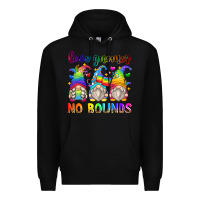 Black love gnomes no bounds Premium Hoodie - Zillion Design Studio