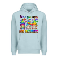 Blue Mist love gnomes no bounds Premium Hoodie - Zillion Design Studio
