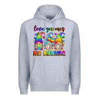 Heather Grey love gnomes no bounds Premium Hoodie - Zillion Design Studio