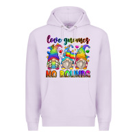 Lilac love gnomes no bounds Premium Hoodie - Zillion Design Studio