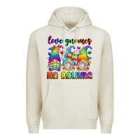 Oatmeal Heather love gnomes no bounds Premium Hoodie - Zillion Design Studio
