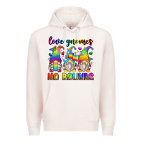 Pale Pink love gnomes no bounds Premium Hoodie - Zillion Design Studio